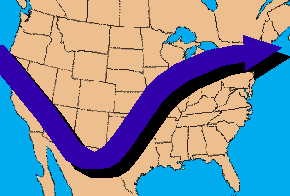 Jet Stream Map